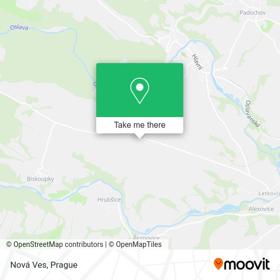 Карта Nová Ves