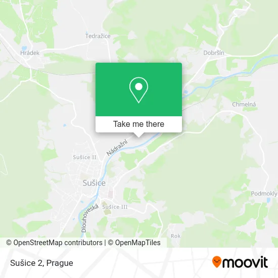 Карта Sušice 2