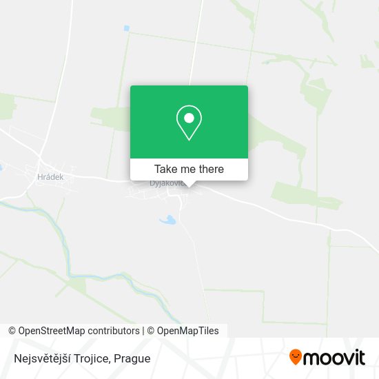 Nejsvětější Trojice map