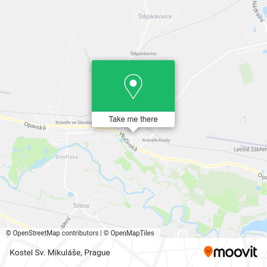 Карта Kostel Sv. Mikuláše