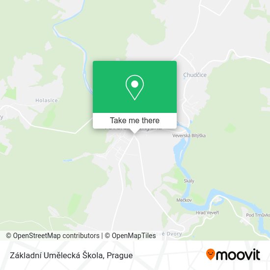Základní Umělecká Škola map