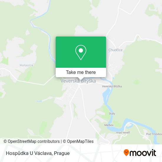 Hospůdka U Václava map