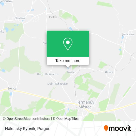 Nákelský Rybník map