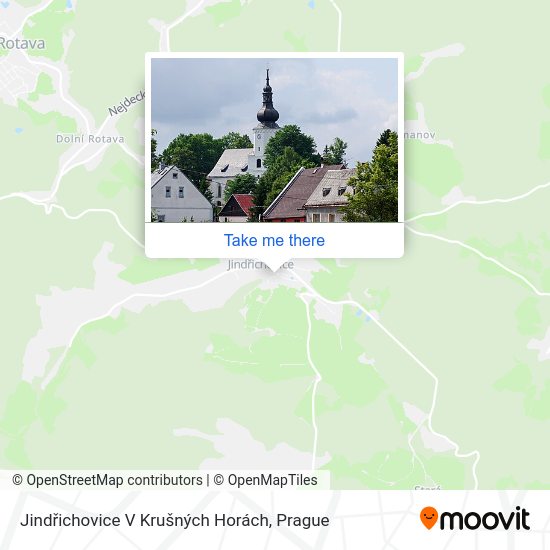 Jindřichovice V Krušných Horách map