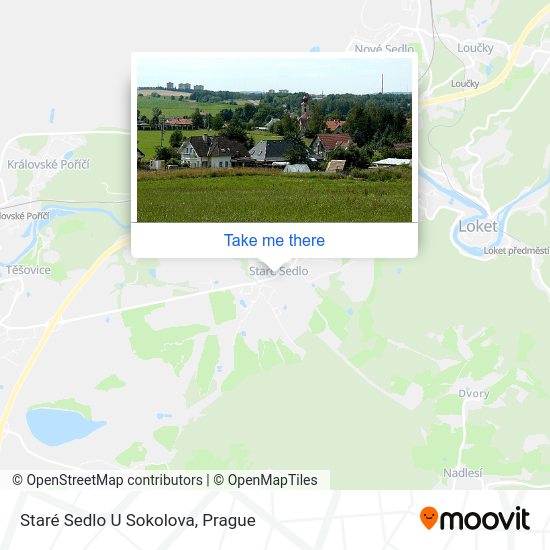 Staré Sedlo U Sokolova map