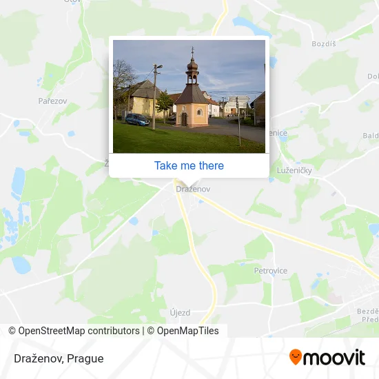 Карта Draženov