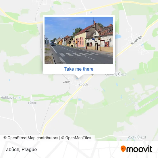 Карта Zbůch