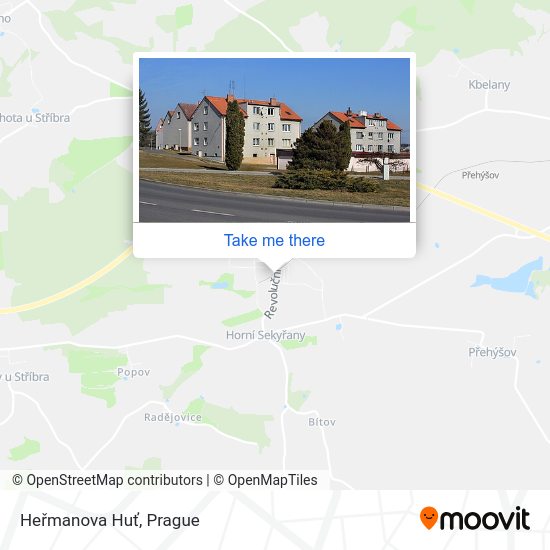 Heřmanova Huť map