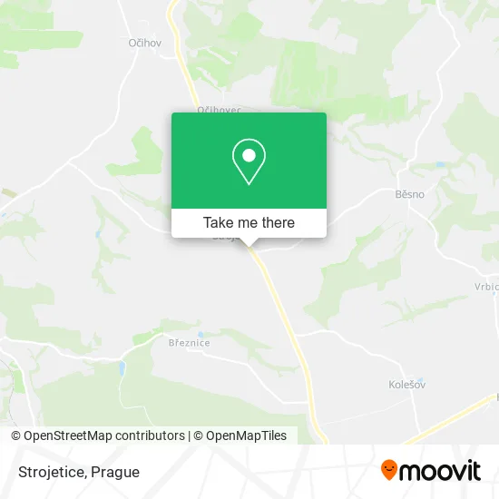 Карта Strojetice