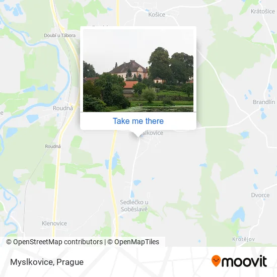Карта Myslkovice