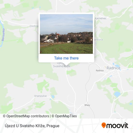 Újezd U Svatého Kříže map