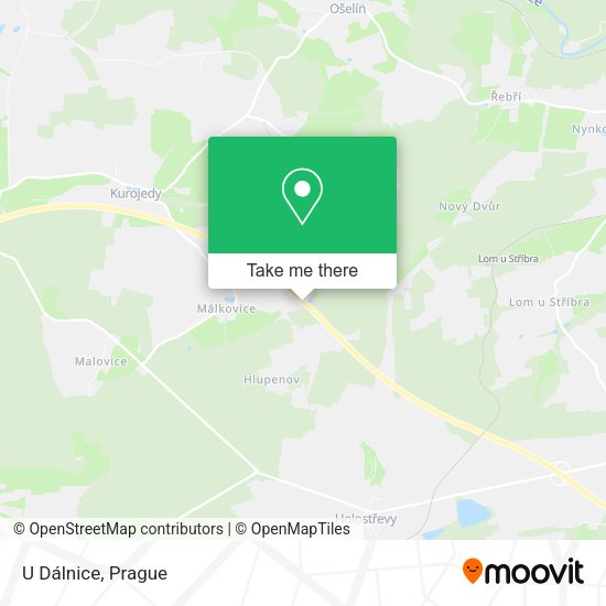 Карта U Dálnice