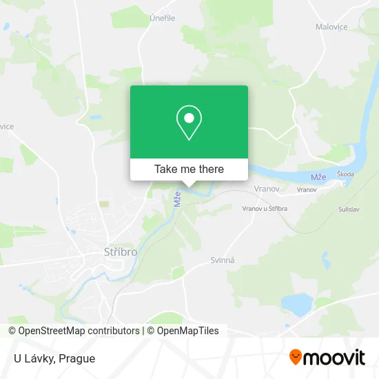 Карта U Lávky