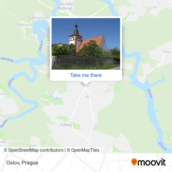 Карта Oslov