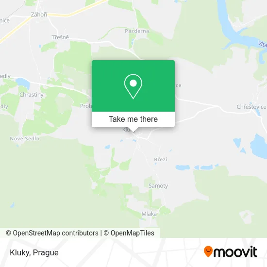 Карта Kluky