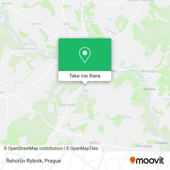 Řehořův Rybník map