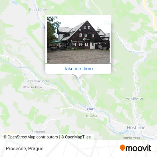 Карта Prosečné