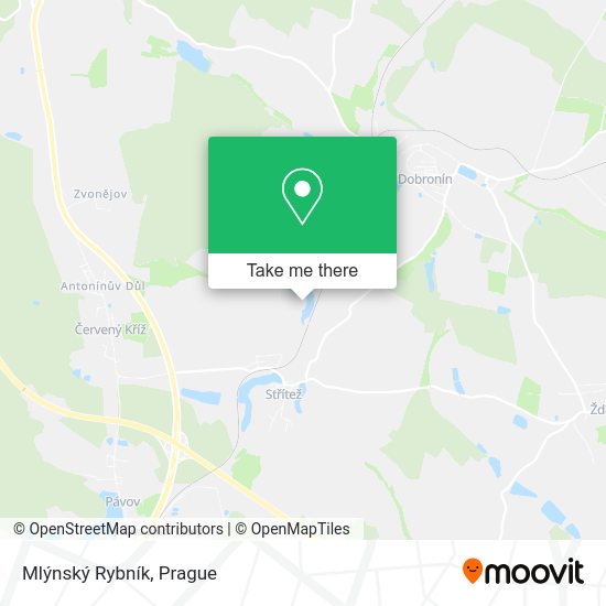 Mlýnský Rybník map