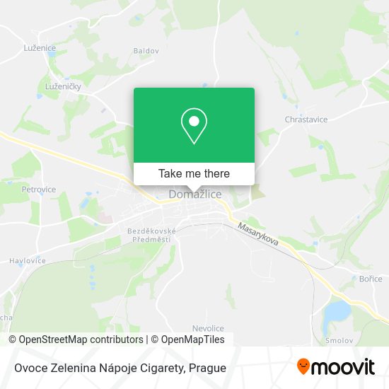 Ovoce Zelenina Nápoje Cigarety map