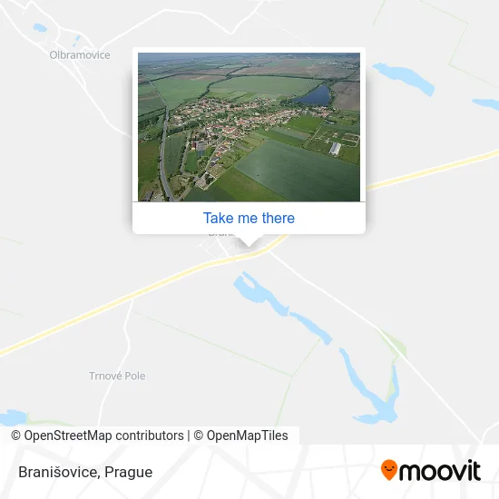 Карта Branišovice