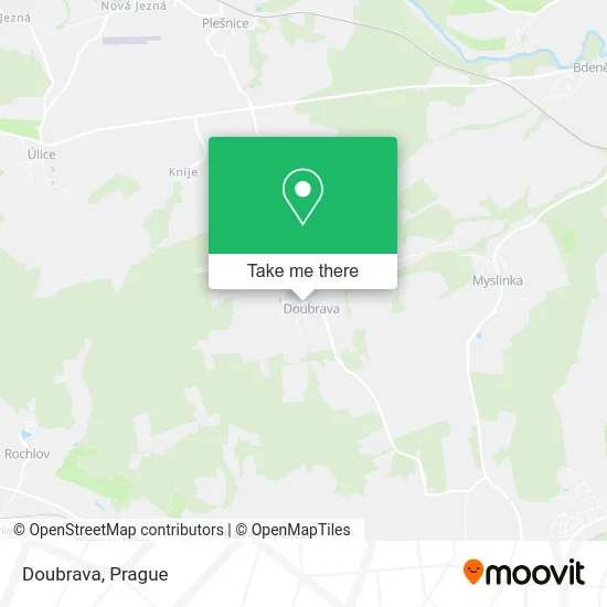 Карта Doubrava