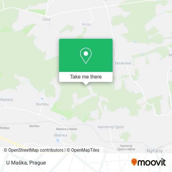 Карта U Maška