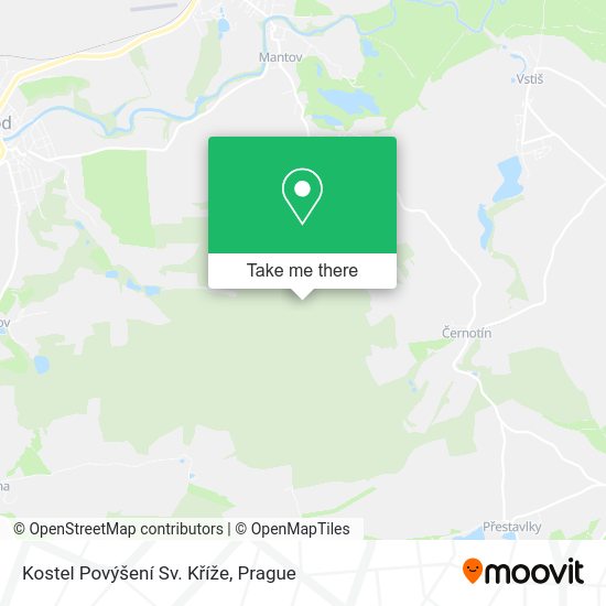 Kostel Povýšení Sv. Kříže map