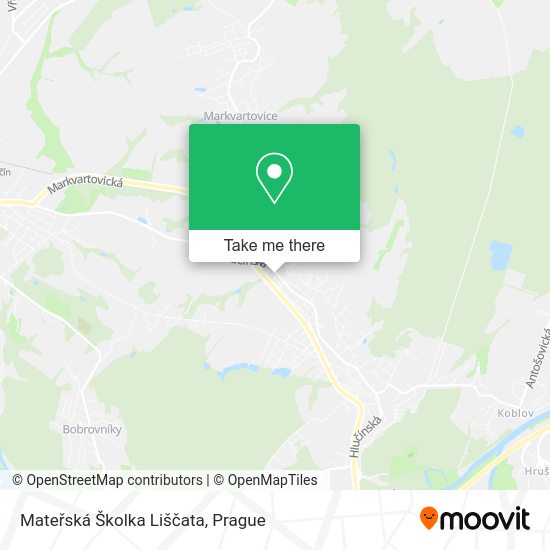 Mateřská Školka Liščata map