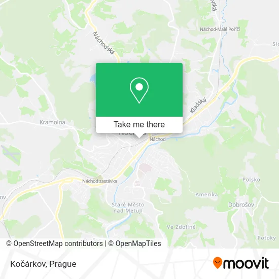 Карта Kočárkov