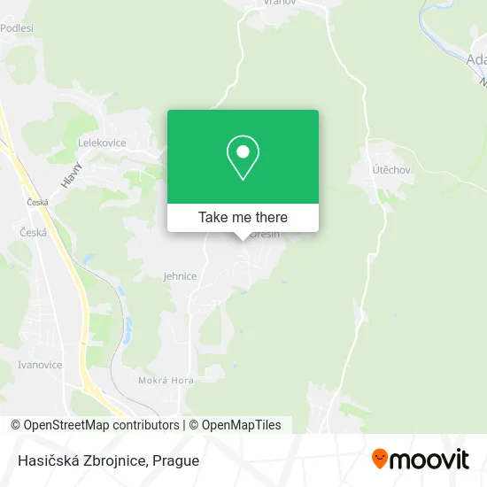 Карта Hasičská Zbrojnice