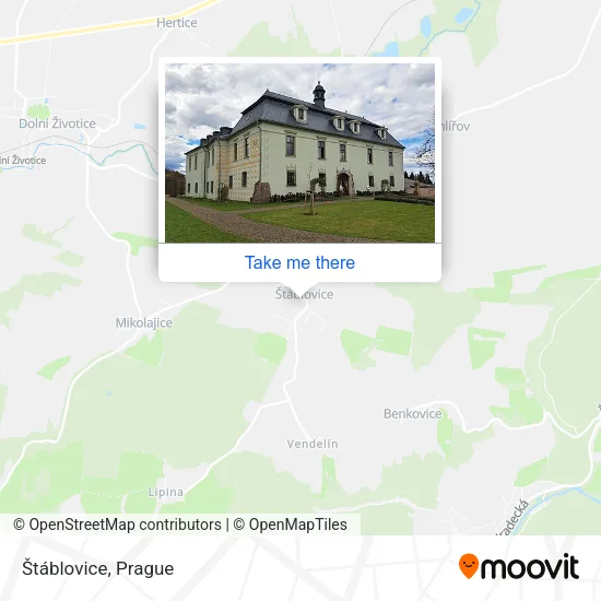 Карта Štáblovice