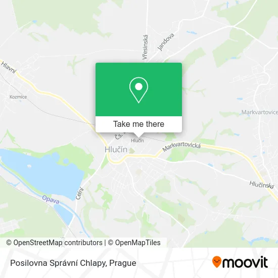 Карта Posilovna Správní Chlapy