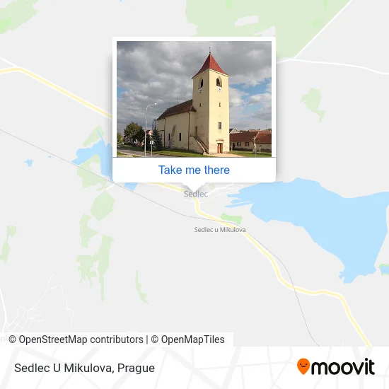 Карта Sedlec U Mikulova