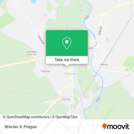 Карта Břeclav 4