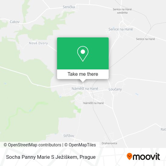 Socha Panny Marie S Ježíškem map
