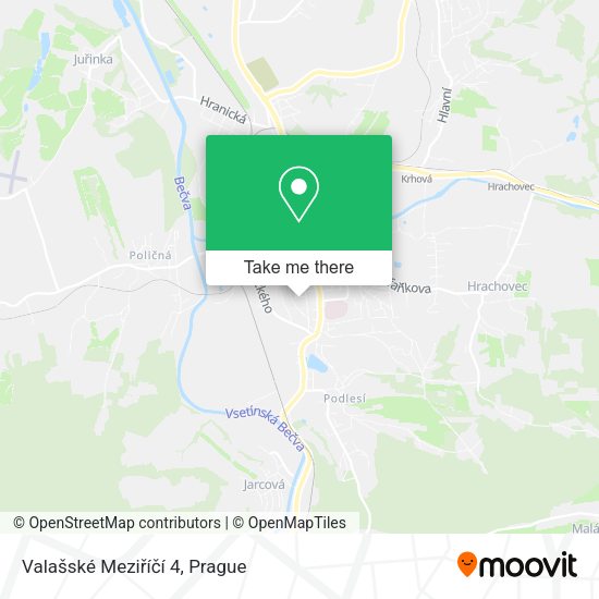 Valašské Meziříčí 4 map