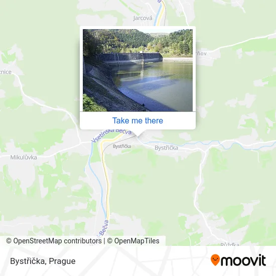 Карта Bystřička