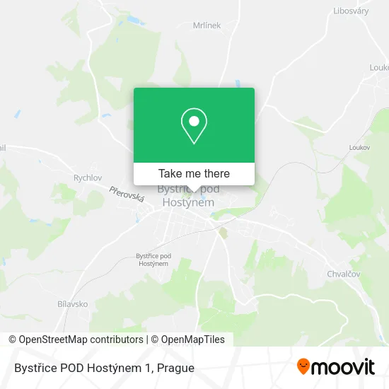 Bystřice POD Hostýnem 1 map