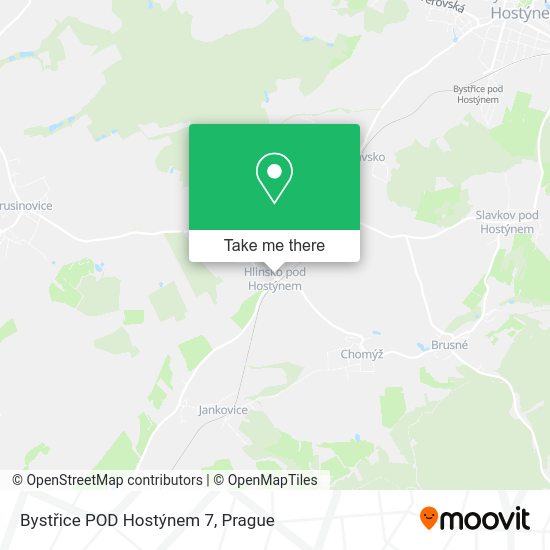 Bystřice POD Hostýnem 7 map