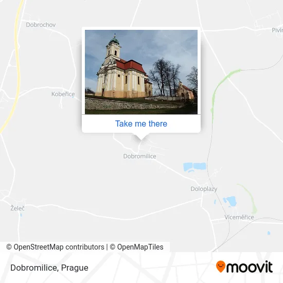 Карта Dobromilice