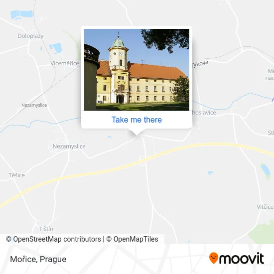 Карта Mořice