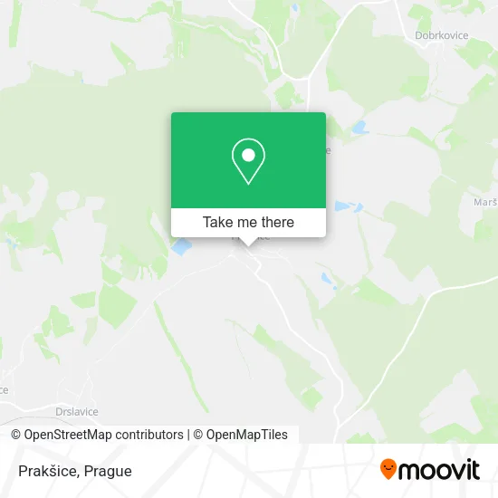 Карта Prakšice