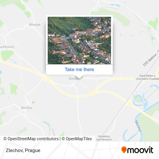 Карта Zlechov