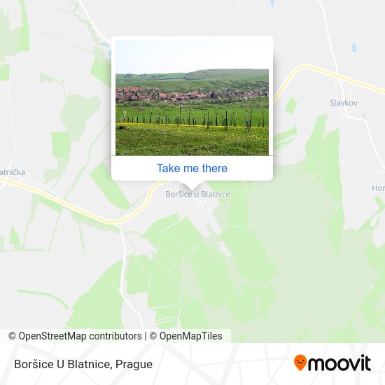 Boršice U Blatnice map