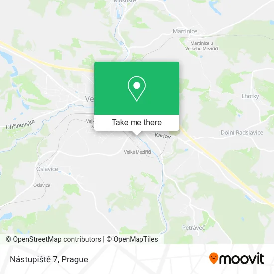 Карта Nástupiště 7