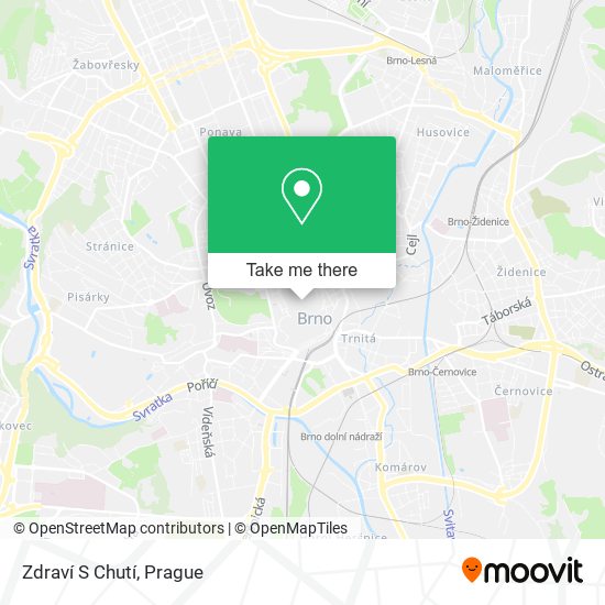 Zdraví S Chutí map