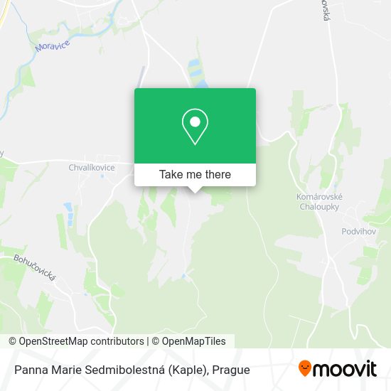 Panna Marie Sedmibolestná (Kaple) map