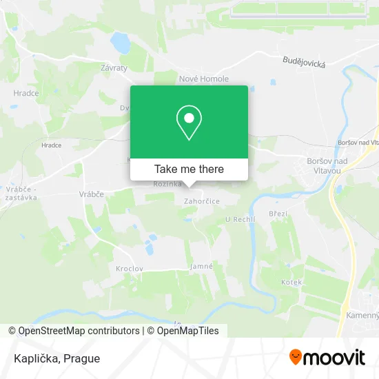 Карта Kaplička