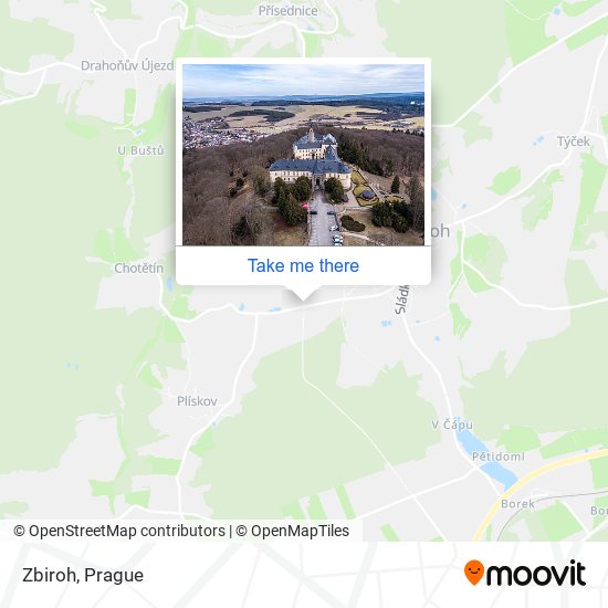 Карта Zbiroh