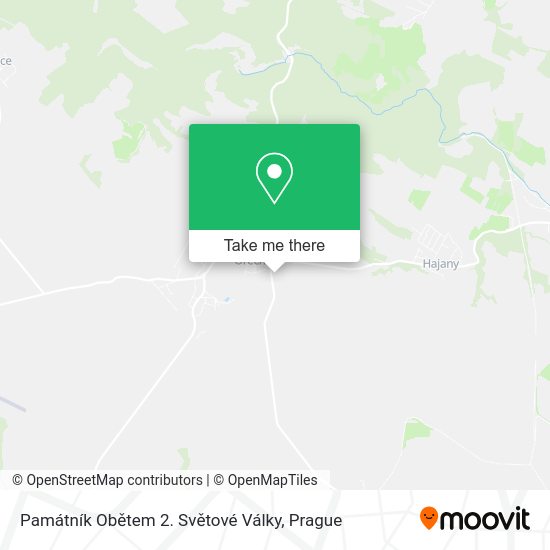 Památník Obětem 2. Světové Války map